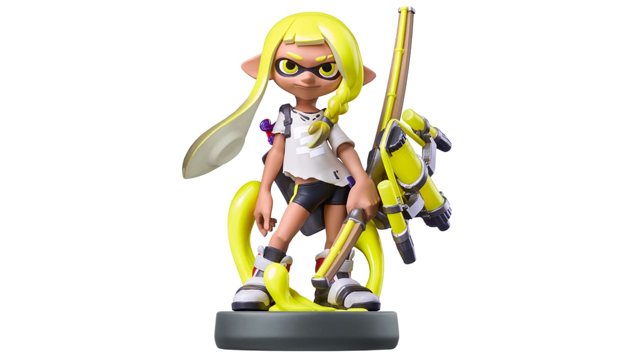 Splatoon Yellow Inkling Amiibo Nintendo Official Site 4219